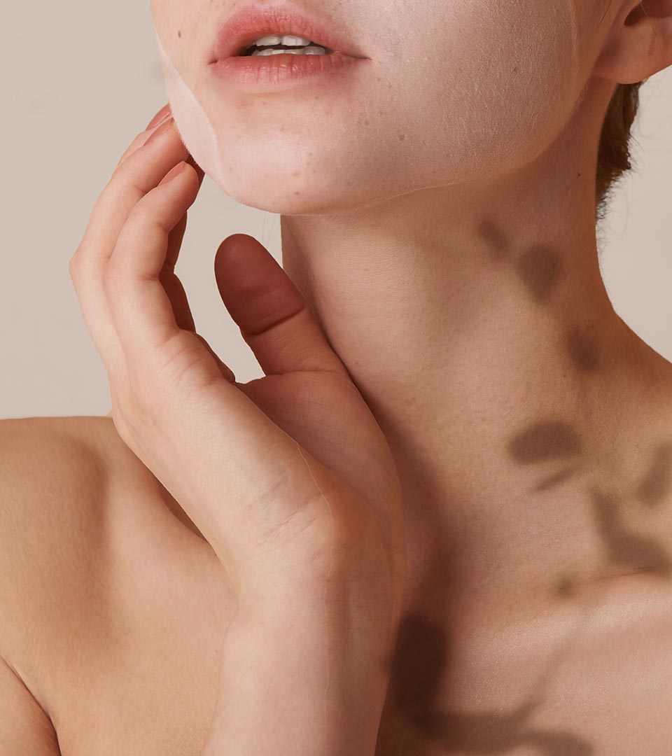 Korean white rice scrub for glowing skin